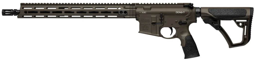 Daniel Defense DDM4 V7 5.56 MilSpec+ 16" CA Legal Rifle with M-LOK Rail and Magazine