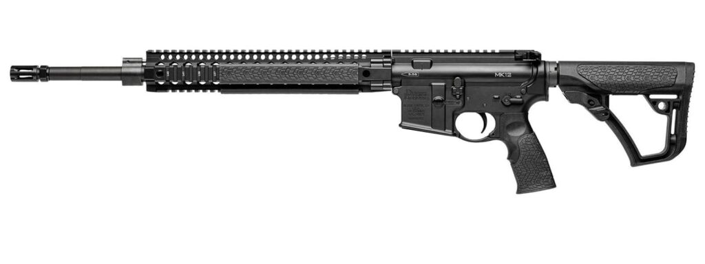 Daniel Defense DDM4 MK12 5.56mm Black Rifle with 18-inch Barrel