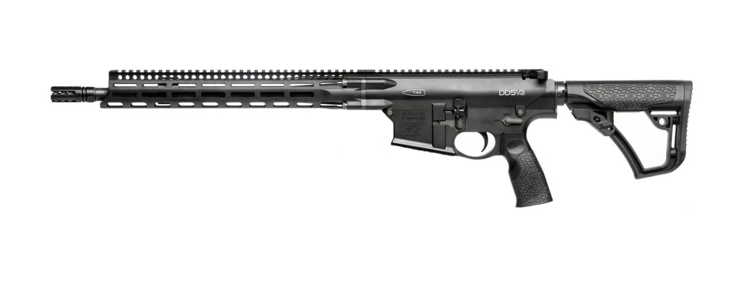 Daniel Defense DD5 V3 308WIN 16" Black Rifle No Magazine