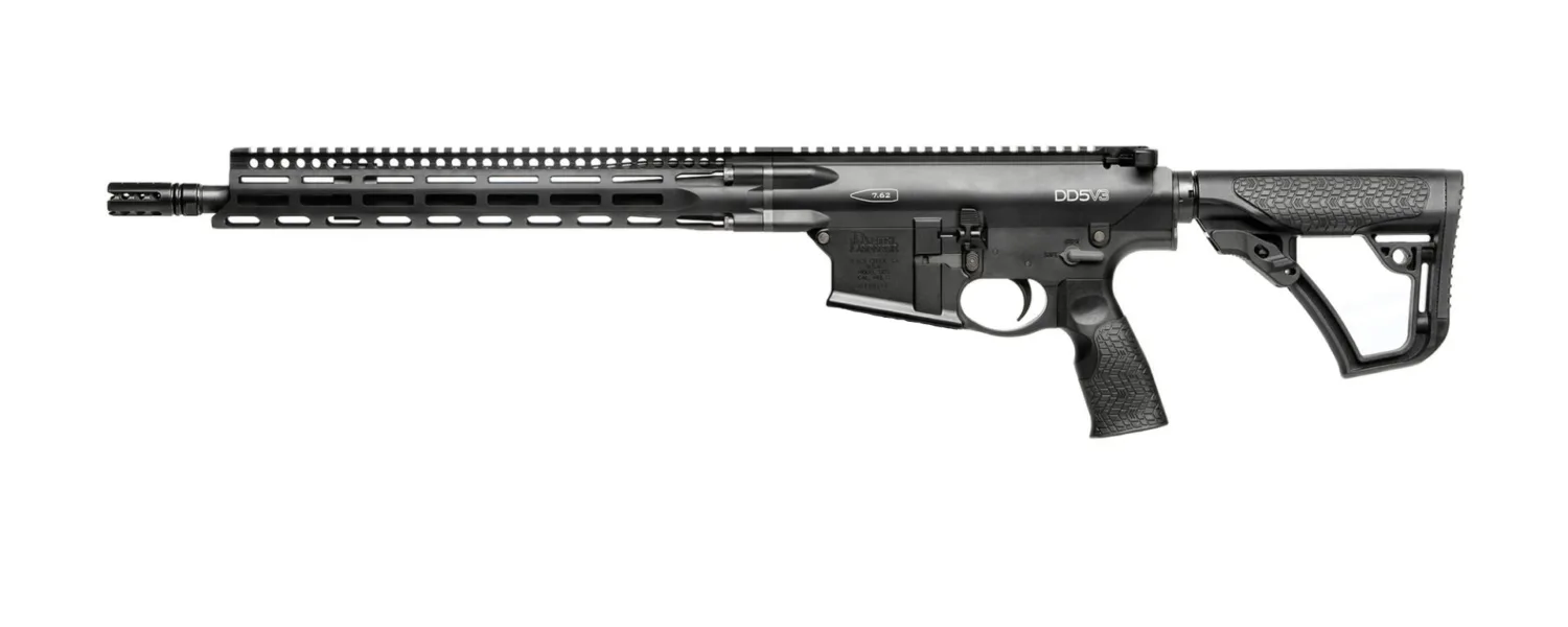 Daniel Defense DD5 V4 .308 Win 18" Black, No Magazine