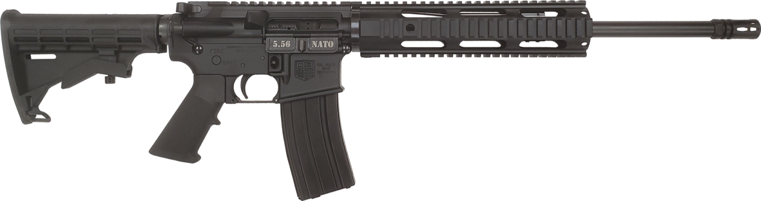 Diamondback DB15 Rifle - Black | 5.56 NATO | 16" Barrel | 10" Free Float Quad Rail