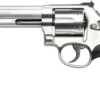 S&W 686 357MAG 6" AS 6-SHOT - STAINLESS STEEL RUBBER