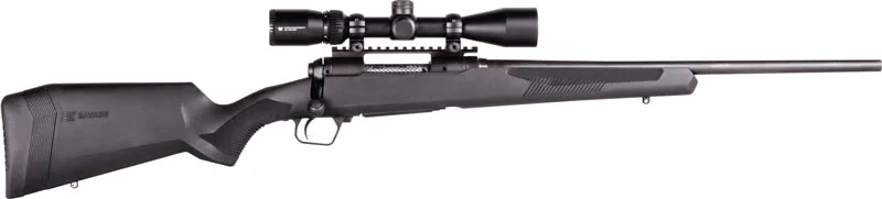 Savage 110 Apex Hunter XP Bolt Action Rifle with Vortex Crossfire II Scope and AccuTrigger