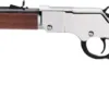 Henry Golden Boy Silver Compact/Short LOP Rifle 22 LR 12rd Capacity 17" Barrel Walnut - Image 2