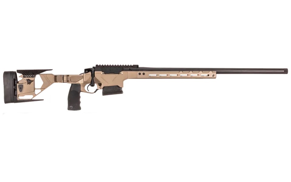 Seekins Precision HIT Rifle .260 REM FDE Chassis 24" Barrel Adjustable Stock