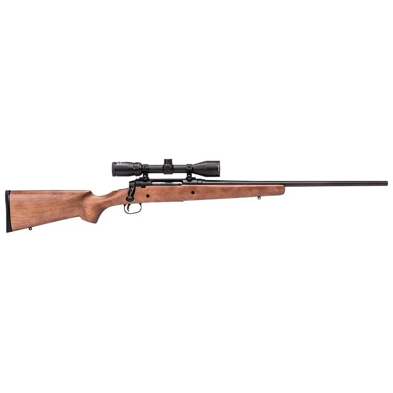 Savage Arms Axis II 22-250 Remington Bolt-Action Rifle with AccuTrigger in Black/Wood Stock and Scope Package