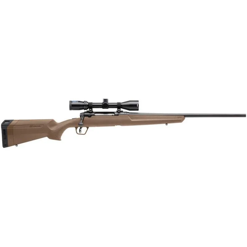 Savage Arms Axis II XP FDE Rifle .243 Win, 22-inch Barrel with Scope, 4-Round Capacity, FDE Finish