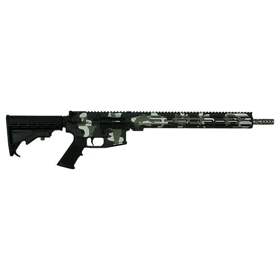 GLFA Long Action Rifle .223 Wylde Urban Camo 16" Barrel Stainless Steel with 15.25 inch Handguard