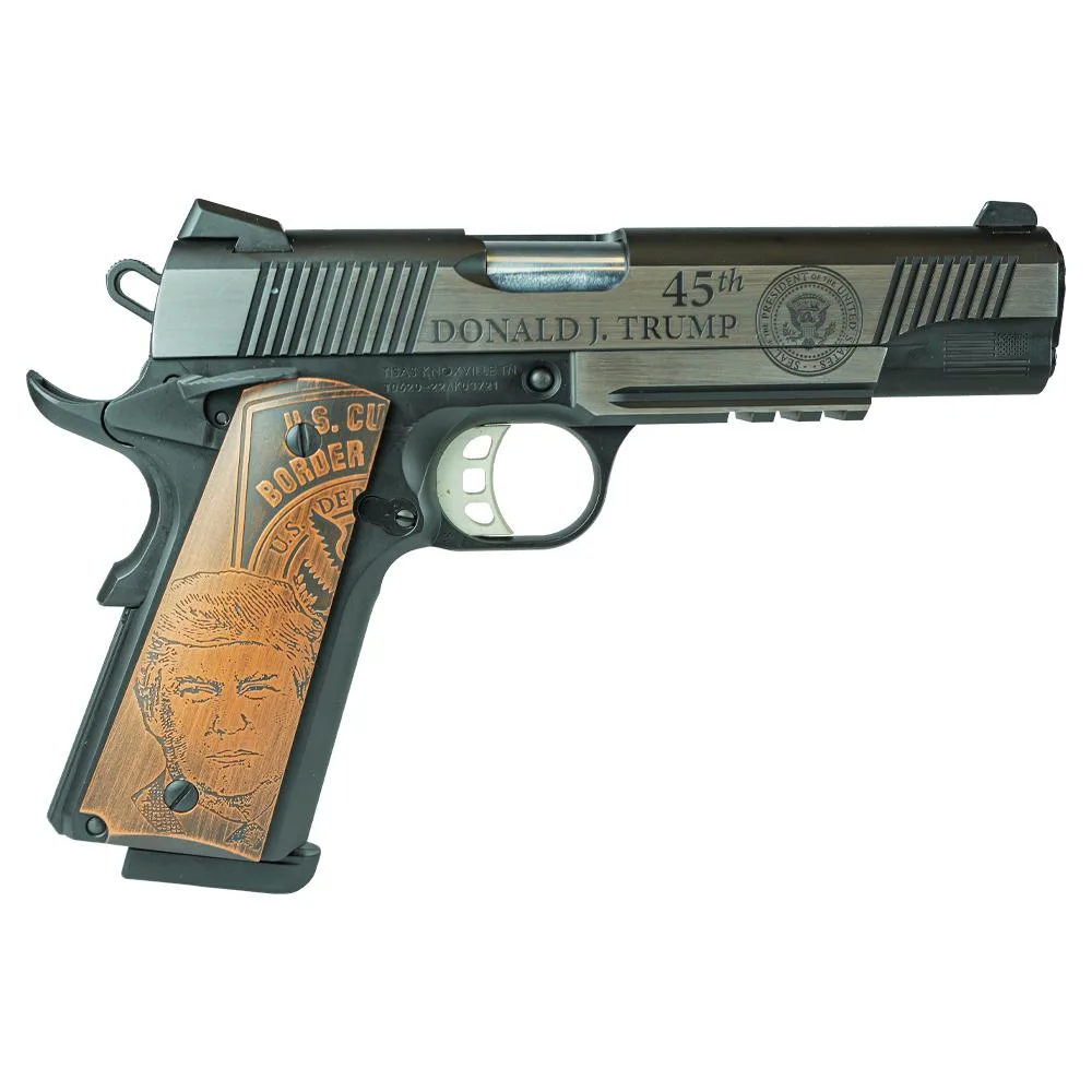 SDS Imports Tisas Trump 1911 Duty SS45R .45 ACP 5" Barrel 8rd Stainless w/Rail