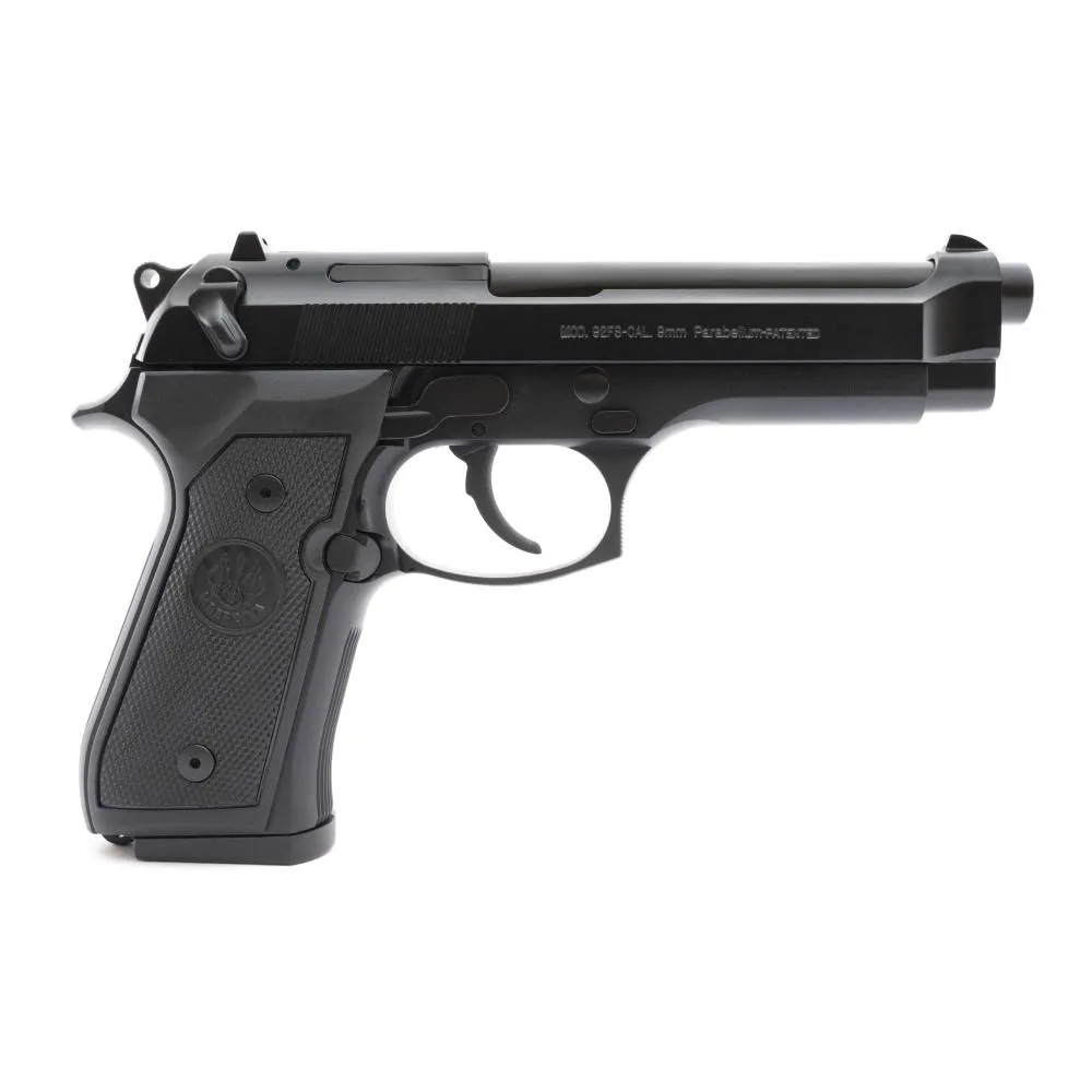 Beretta 92FS Handgun 9mm Luger, 4.9" Barrel, Black Finish, Includes 3 10rd Magazines