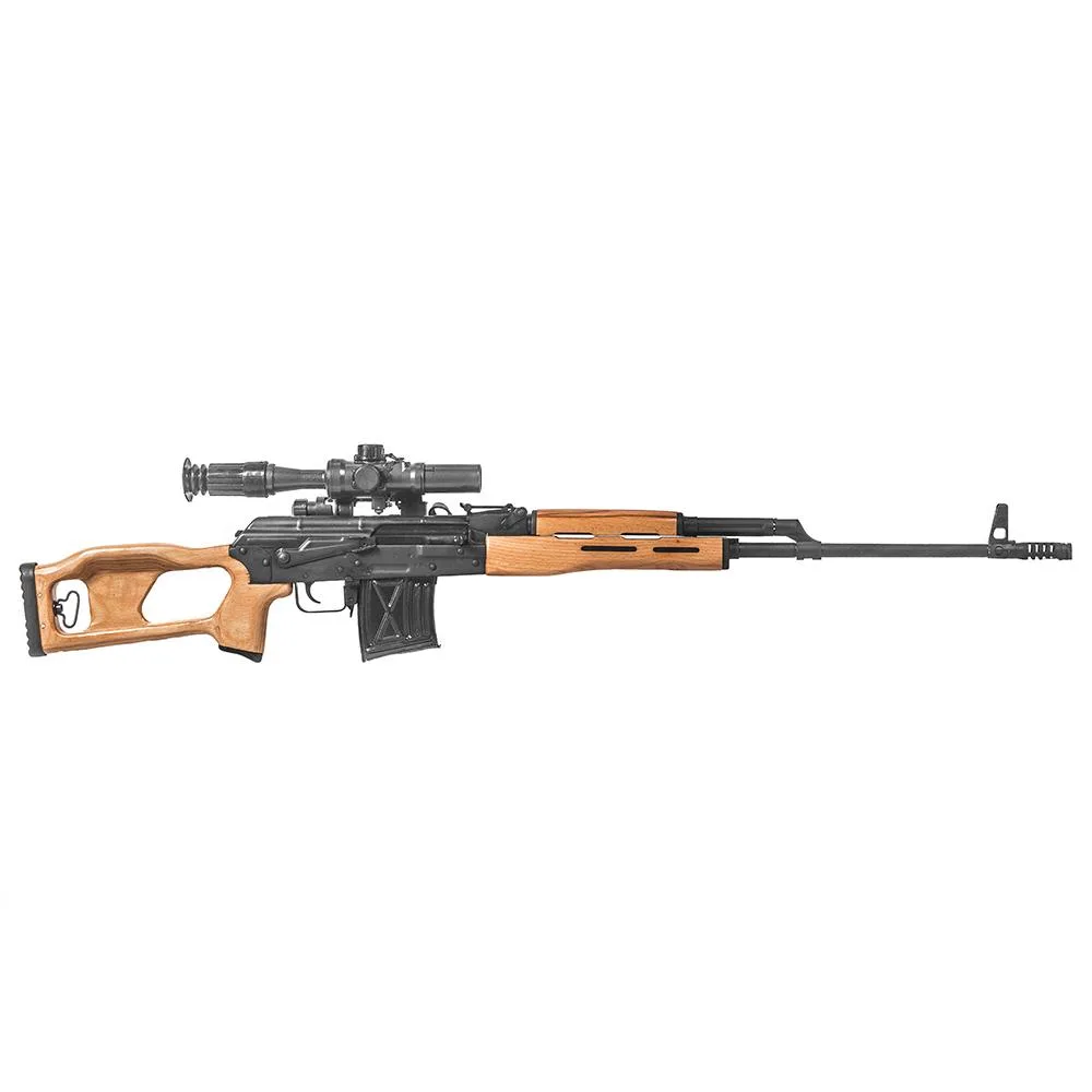 Century Arms Cugir PSL 54 Rifle 7.62X54R with Russian Optic, 24.5" Barrel, 10rd Magazine, Wood Finish