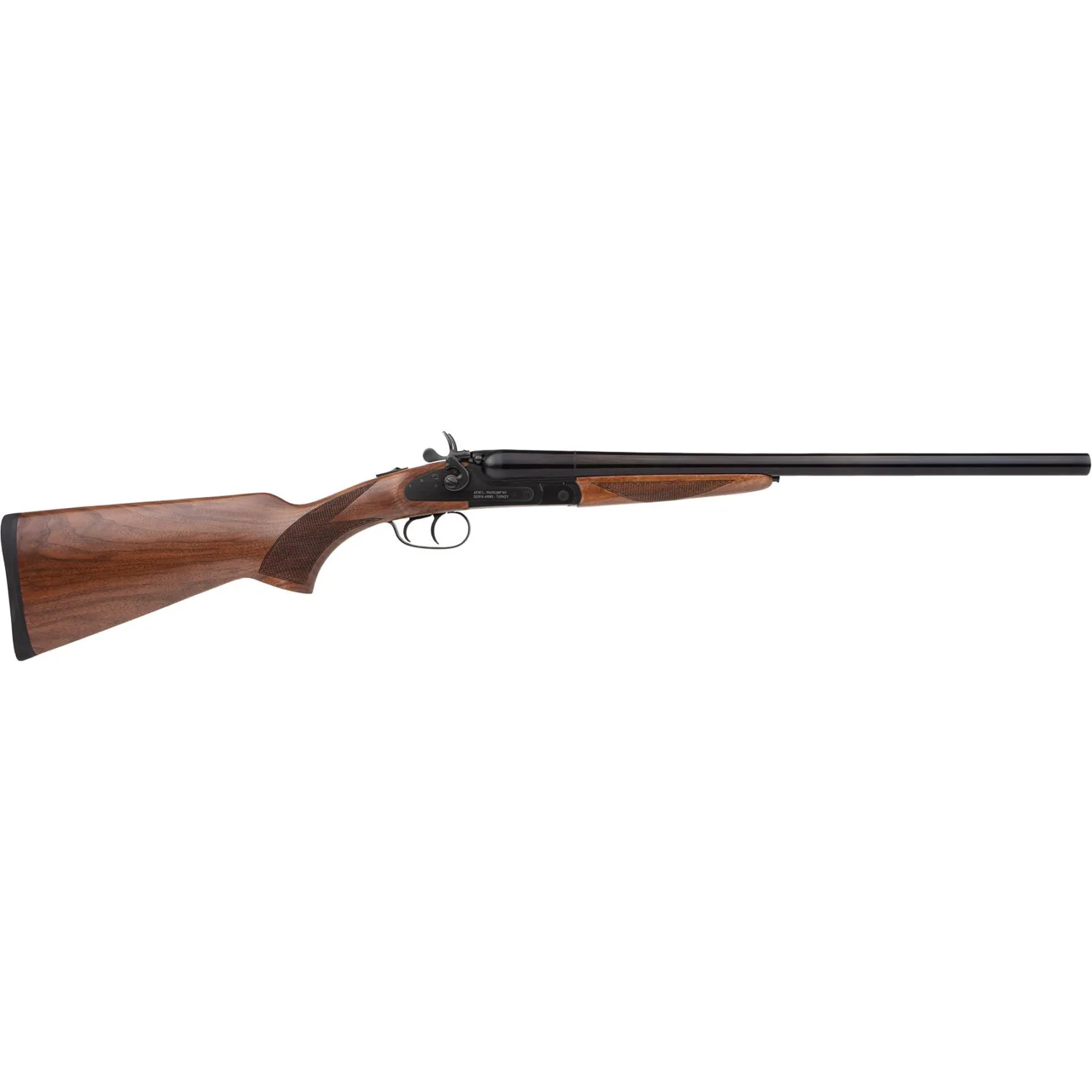 Rock Island Armory SXS 12 Gauge Shotgun with double barrel and walnut stock