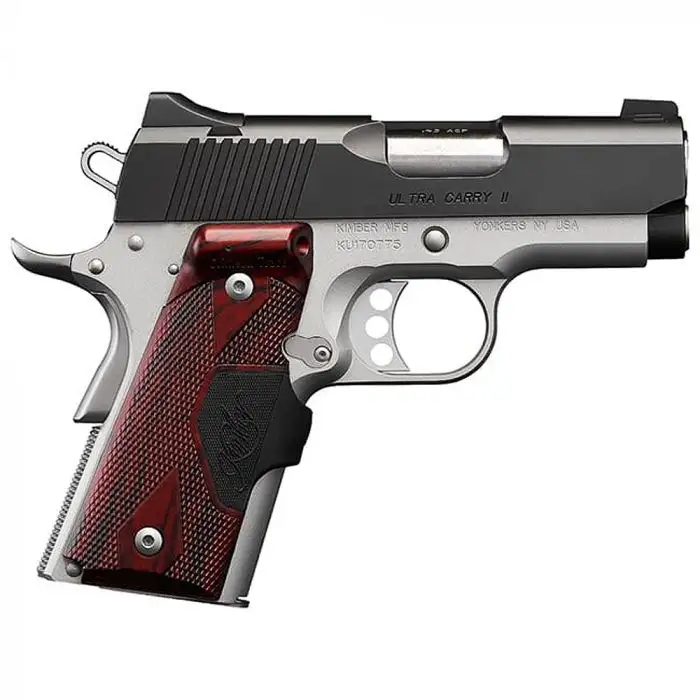 Kimber Ultra Carry II Two-Tone .45 ACP Pistol - Compact 1911 Style Handgun