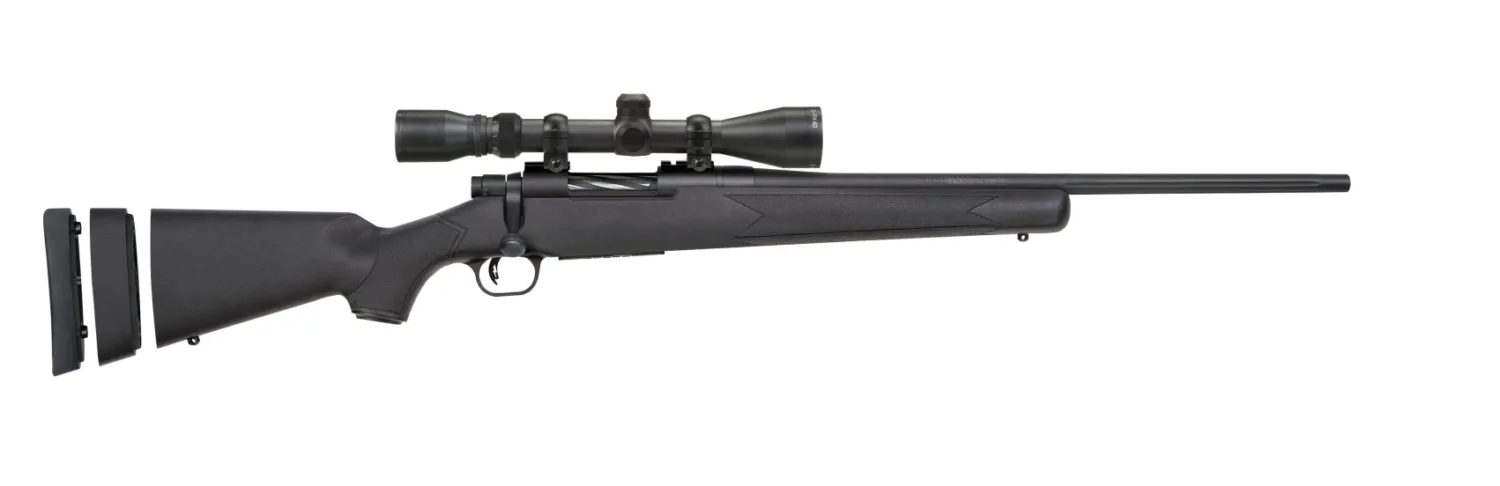 MOSSBERG PATRIOT SUPER BANTAM 6.5 CRD W/3-9X40 SCP  BLK SYNTH STK
