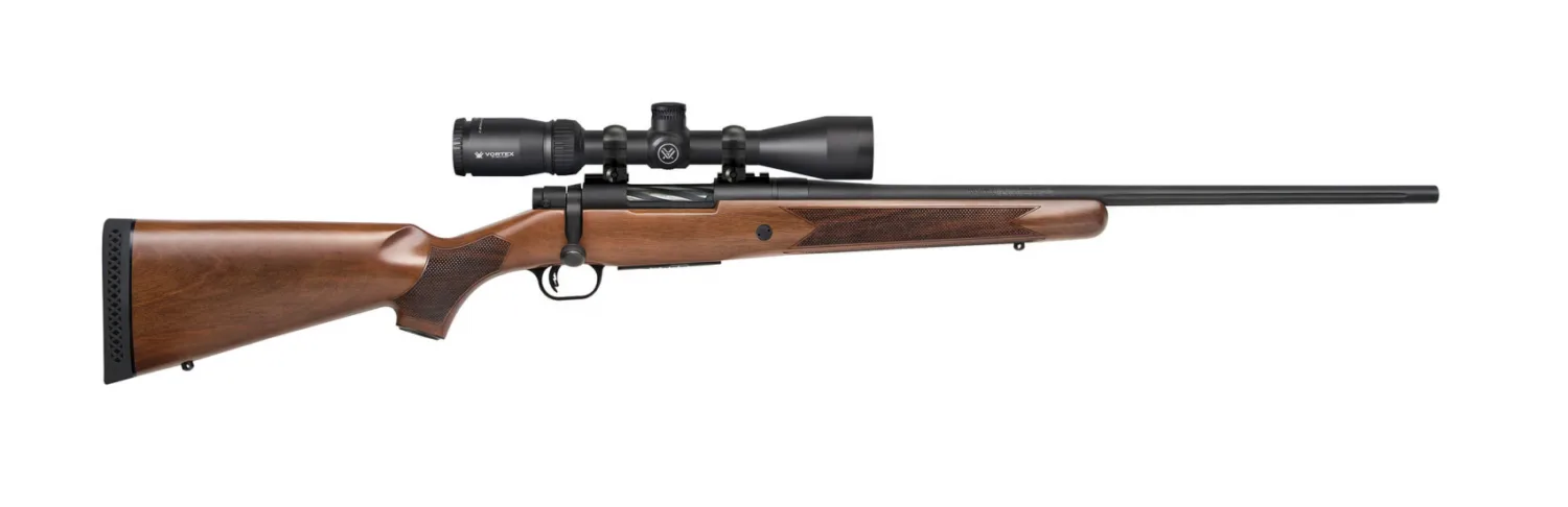 Mossberg Patriot Combo 270 Win - Bolt-Action Rifle with Scope and Synthetic Stock