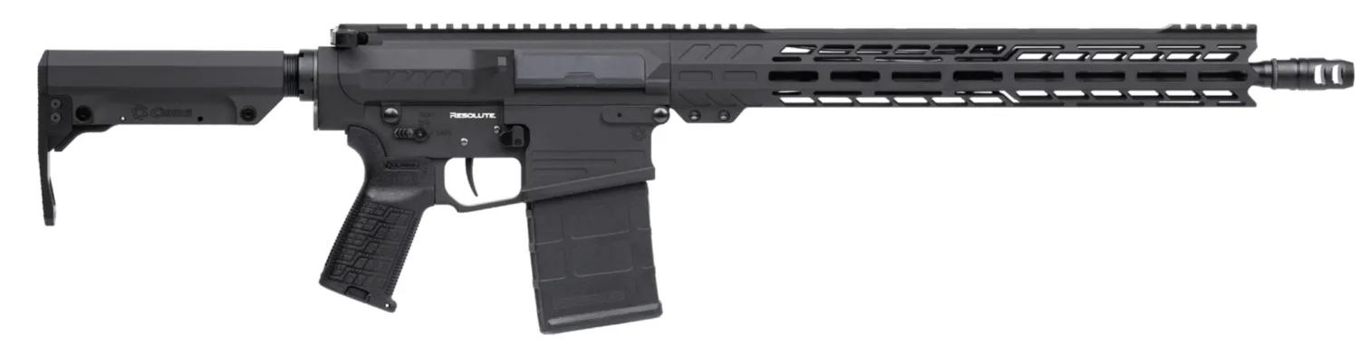 CMMG RESOLUTE, MK3 8.6 BLK OUT 16.1" RFL ARMOR BLACK