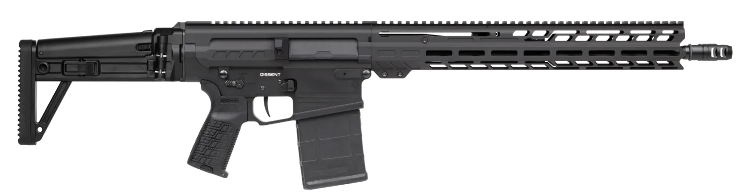 CMMG DISSENT MK3 8.6 BLACK OUT RIFLE 16.1" ARMOR BLACK FOLDING STK