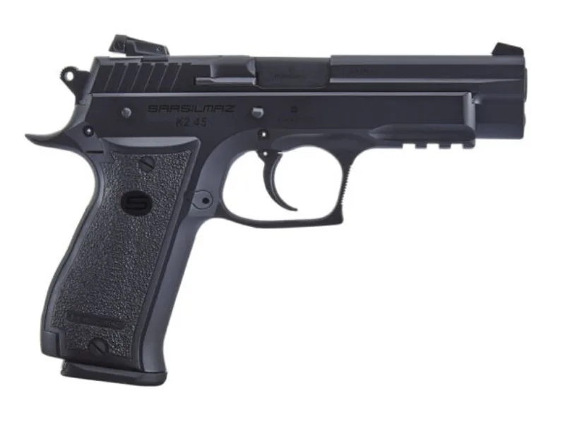 SAR USA K245 .45ACP Pistol featuring 14+1 capacity, 4.70" barrel, and black finish.