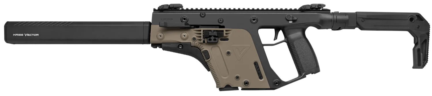 KRISS USA Vector CRB 22LR 16" Barrel, DUO Finish, 10+1 Tactical Carbine