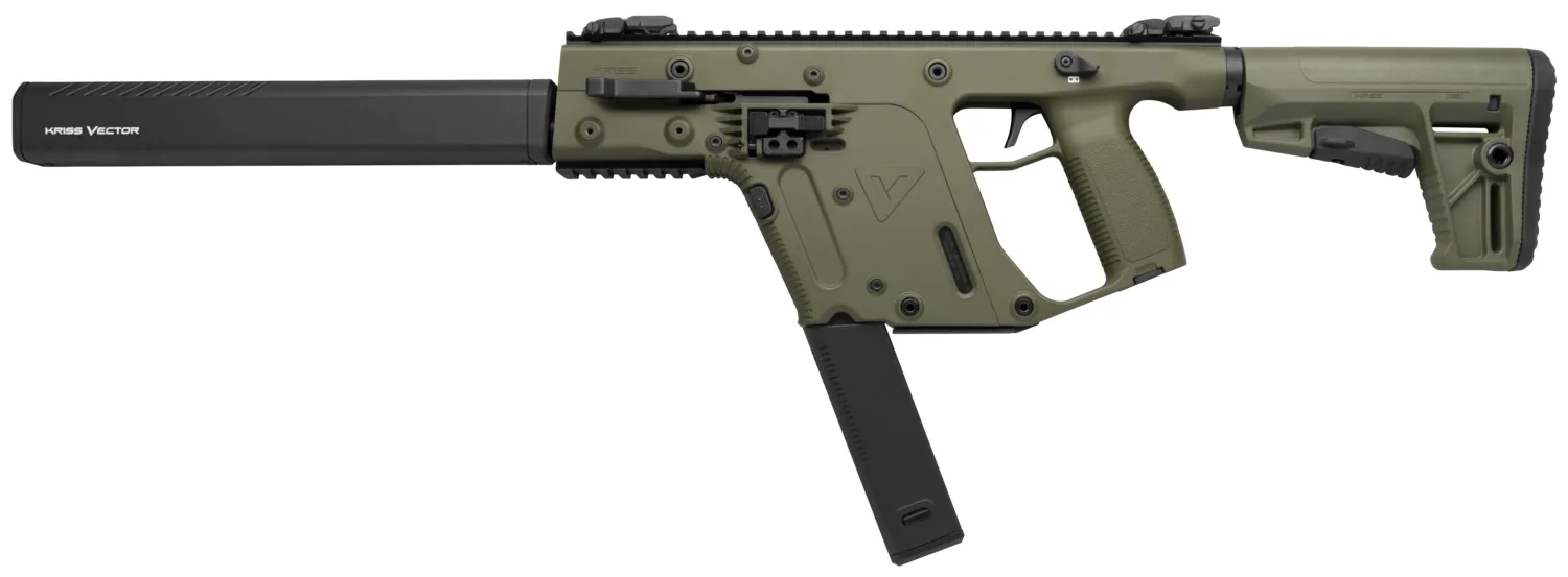 KRISS USA Vector Gen II CRB .45 ACP Rifle with 16-inch Barrel - OD Green