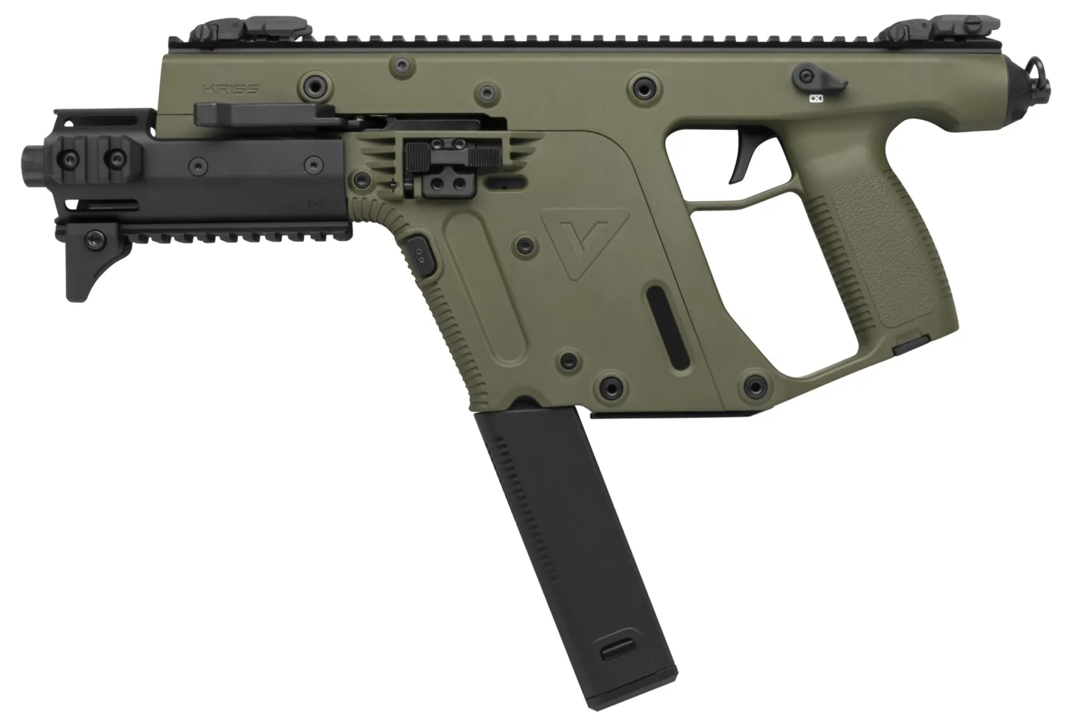 KRISS USA Vector SDP-E GEN II 9mm Pistol, ODG, 6.5-inch Barrel, High-Performance Semi-Auto