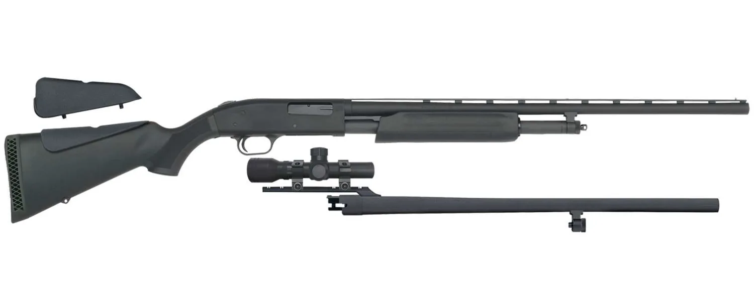 Mossberg 500 Field/Deer Combo Shotgun 20ga with 24" & 26" barrels and 2.5x20 scope