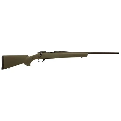 Howa M1500 Rifle .243 Win 5-Round 22" Threaded Barrel Green Hogue Stock