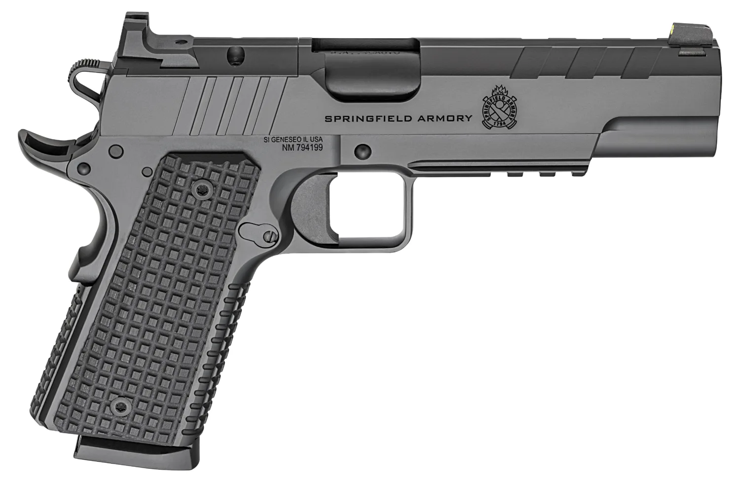 SPRINGFIELD ARMORY EMISSARY 1911 45ACP 5" BLK OR