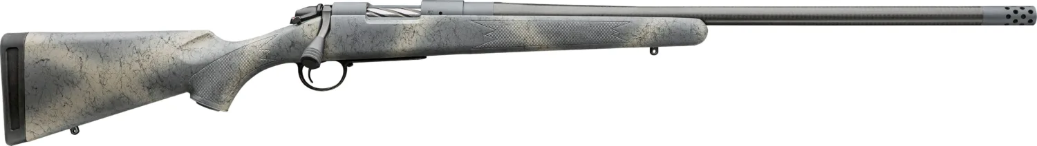 Bergara Ridge CF Wilderness 7mm PRC 22 Inch Bolt Action Rifle with Carbon Fiber Barrel and Adjustable Stock