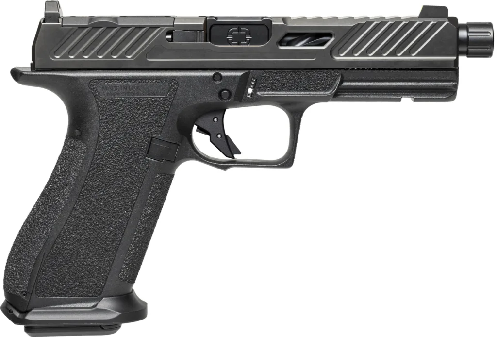 SHADOW SYSTEMS DR920 Elite 9mm Pistol, Black, Optics Ready, Threaded Barrel, 10+1 Capacity