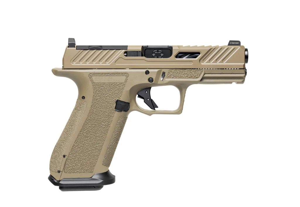 Shadow Systems XR920 Elite FDE - 9mm Pistol – Optic Ready – Flat Dark Earth - Tactical Firearm for Self-Defense