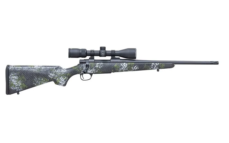 HOWA SUPERLITE 308 WIN Rifle, 16 inch barrel, bull heavy, scope, Hogue stock