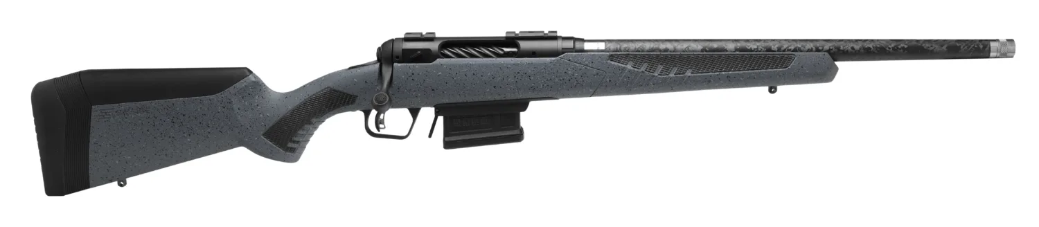 Savage Arms 110 Carbon Predator 6.5 Creedmoor Bolt-Action Rifle – 18" Barrel, AccuTrigger, AccuStock