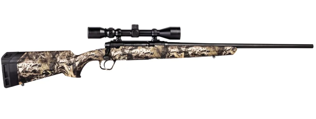 Savage Axis XP .22-250 22" Bolt-Action Rifle with Weaver Kaspa 3-9x40mm Scope