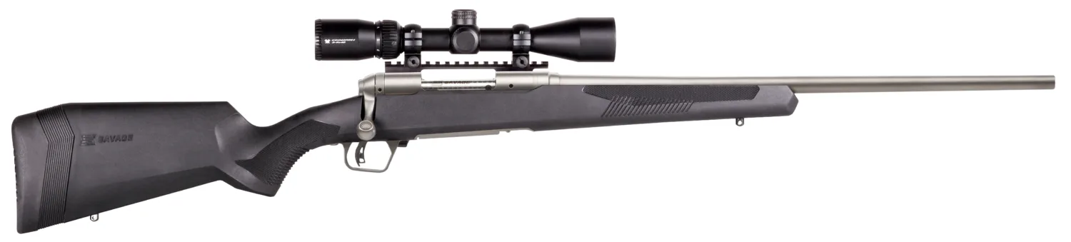 Savage Arms 110 Apex Storm XP Bolt-Action Rifle .308 Win Stainless Steel with Scope Package