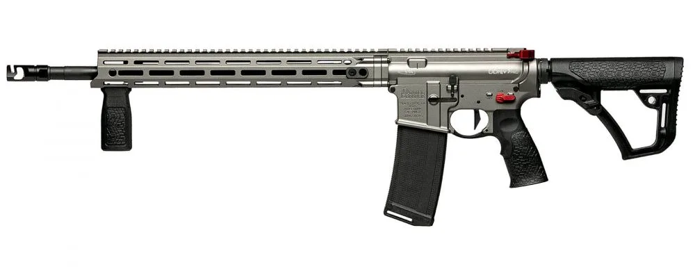 Daniel Defense M4 Carbine V7 Pro, AR-15 Rifle with 18-inch Barrel, Geissele SSA Trigger, and M-LOK Compatibility - 5.56 NATO