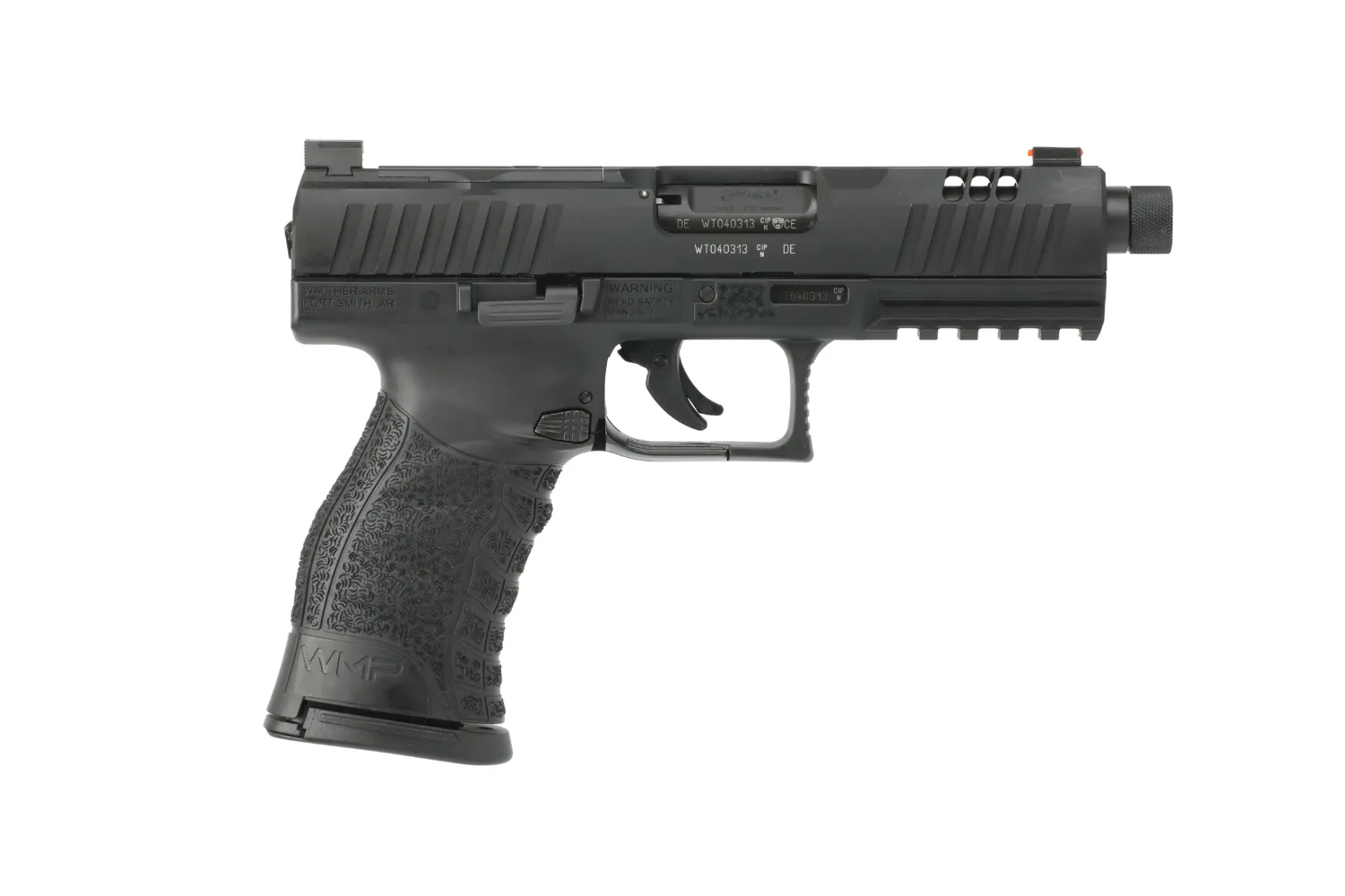 WALTHER ARMS WMP SD 22WMR 4.9" BLK 15+1 OR