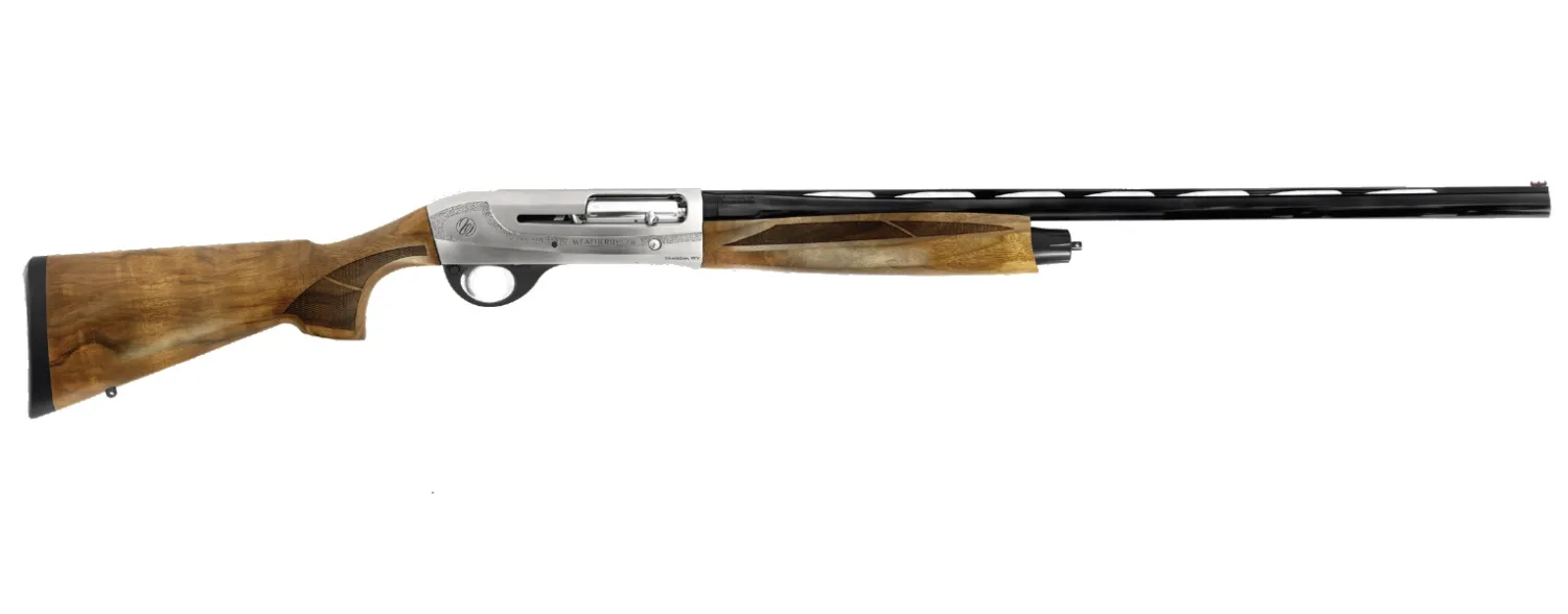 Weatherby 18i Deluxe 20 Gauge Shotgun, 26" Barrel, Nickel Receiver, Wood St